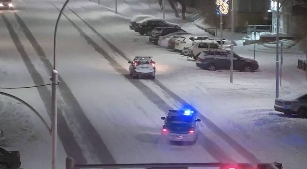 Пьяный водитель попал на камеры ЦОУ в Акмолинской области