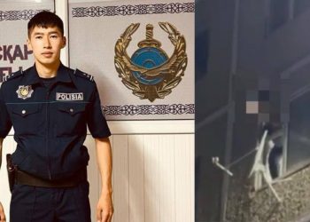 Участковый инспектор полиции спас мужчину в Кентау