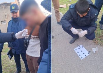Ушли с работы в наркокурьеры: двое шымкентцев задержаны на закладке “синтетики”
