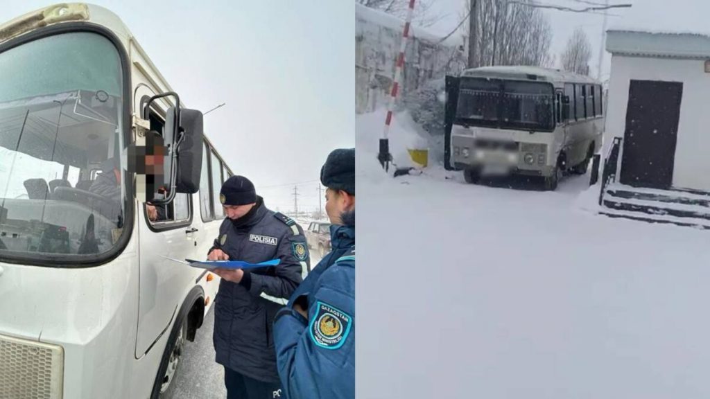 Водитель автобуса без категории перевозил пассажиров в Актюбинской области