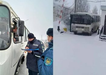 Водитель автобуса без категории перевозил пассажиров в Актюбинской области