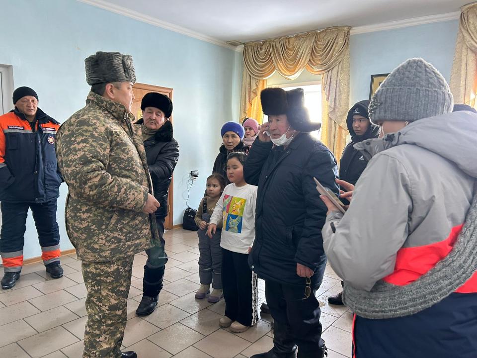 Аварийно-спасательные работы в области Абай