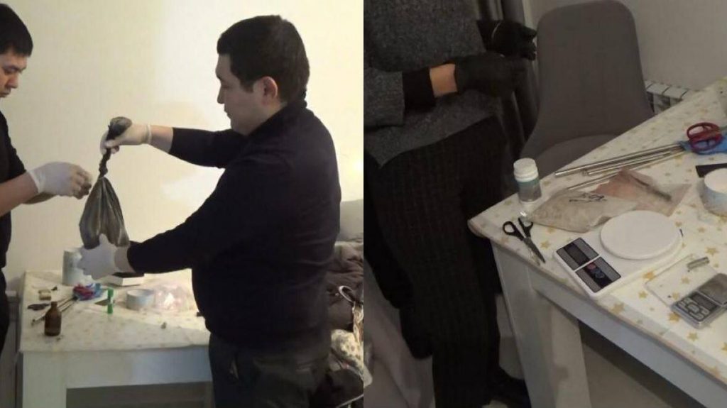 Мини-производство по расфасовке “синтетики” организовала жительница Караганды