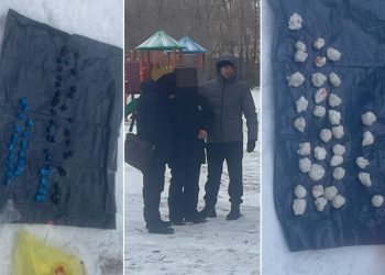 Наркодиллера-гастролера с крупной партией “синтетики” задержали в Караганде