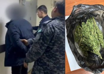 Подозреваемого в сбыте наркотиков задержали в Туркестанской области