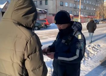 Свыше 200 пешеходов привлечены за нарушения ПДД в Петропавловске за неделю