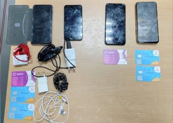 Попытку переброса телефонов на территорию колонии предотвратили в СКО