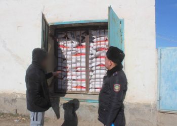 Преступная группа, похитившая более 100 мешков с рисом, задержана в Кызылорде