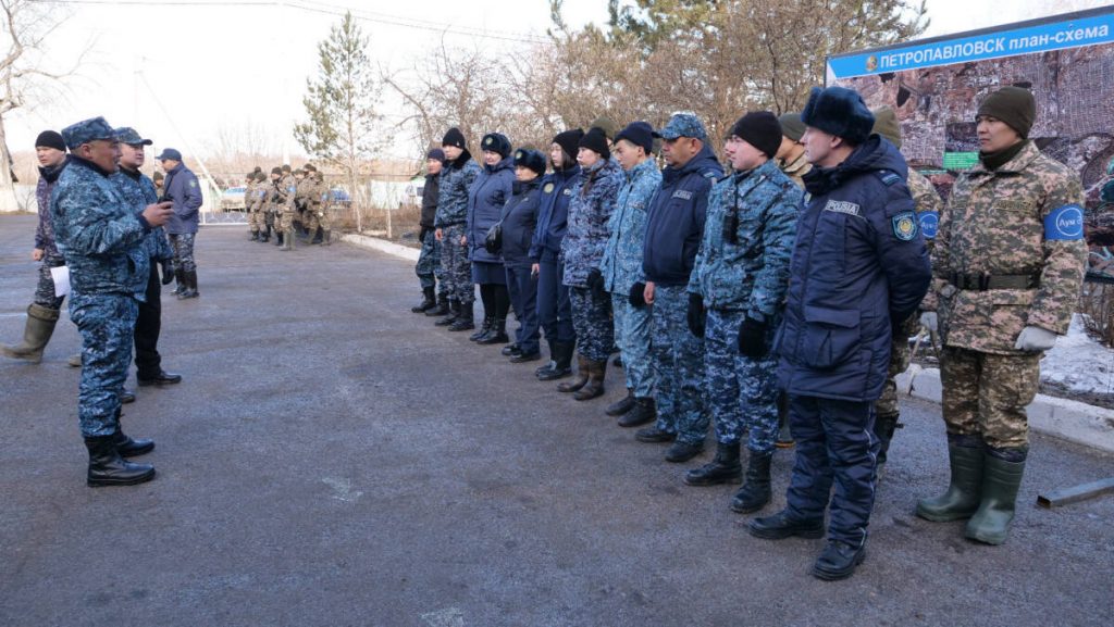 О ситуации в поселке Заречный рассказали полицейские СКО