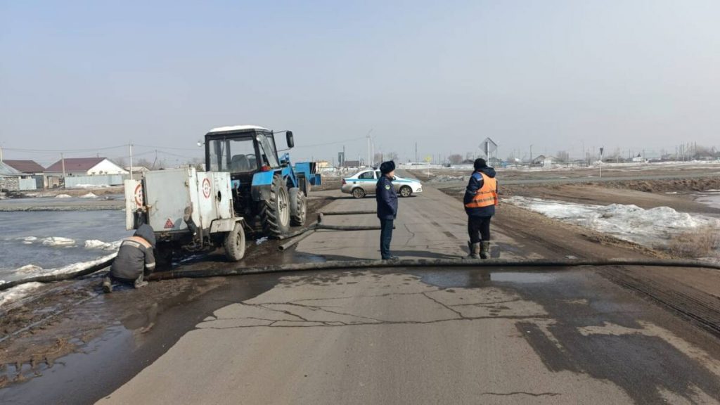 170 сотрудников полиции задействованы в противопаводковых работах в Павлодарской области