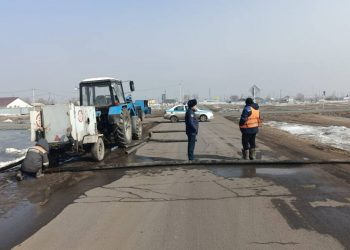 170 сотрудников полиции задействованы в противопаводковых работах в Павлодарской области