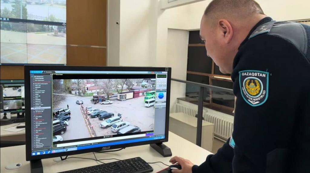 Более 5000 правонарушений выявлено с помощью камер видеонаблюдения в Талдыкоргане