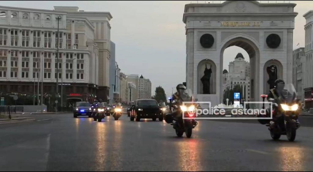 О работе специального батальона полка патрульной полиции ДП города Астаны