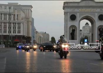 О работе специального батальона полка патрульной полиции ДП города Астаны