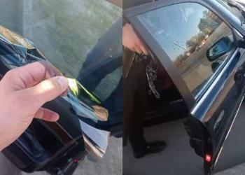 Павлодарского водителя оштрафовали за тонированные стекла