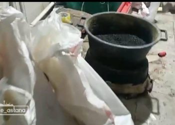 Подпольный цех по изготовлению некурительного табака выявили полицейские Астаны