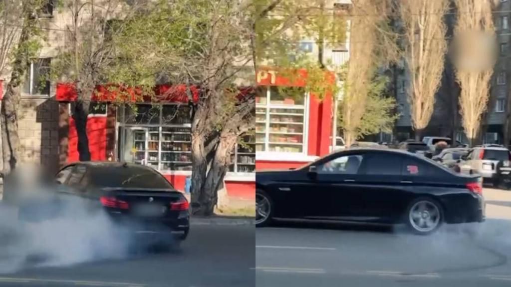 Полицейские оштрафовали “лихача” за дрифт в центре Усть-Каменогорска