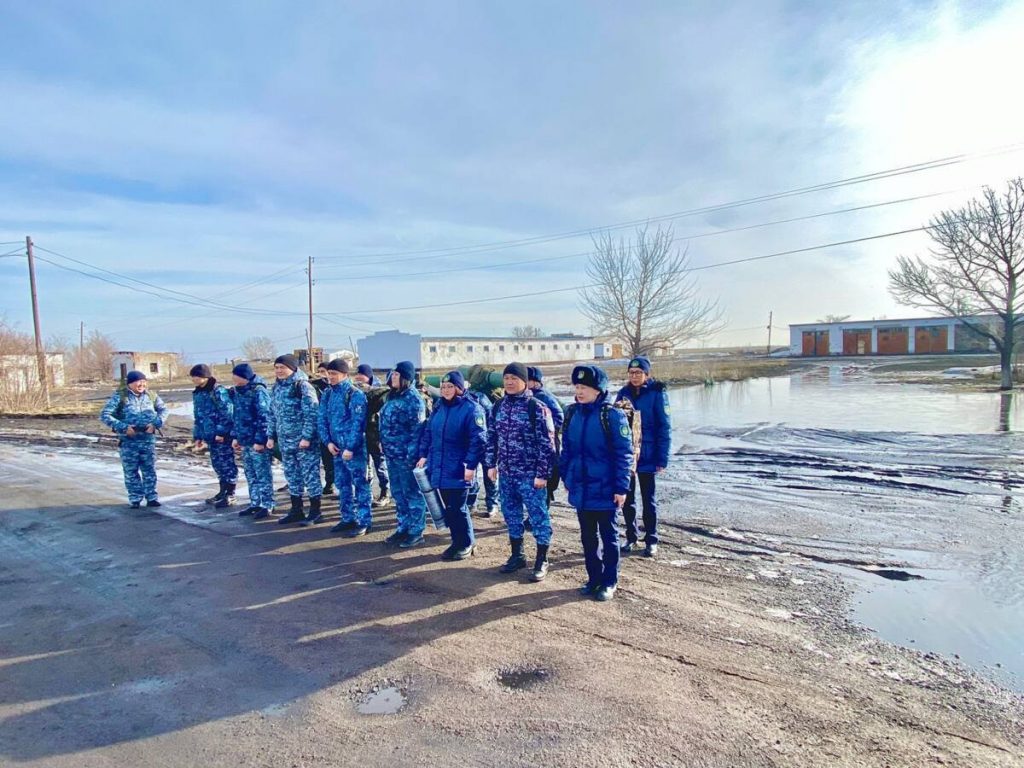 Противопаводковые мероприятия провели в карагандинской колонии