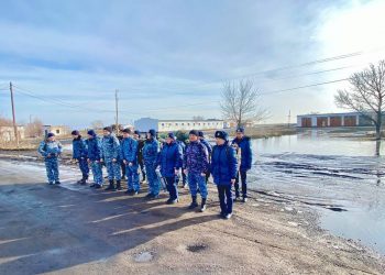 Противопаводковые мероприятия провели в карагандинской колонии
