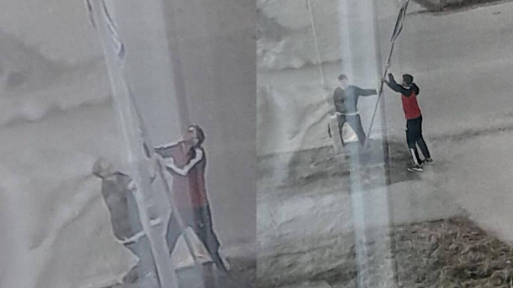 Вандалы вручную сломали дорожные знаки в ВКО