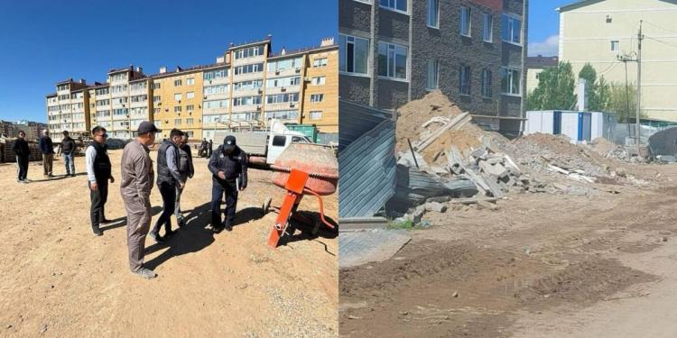 17 строительных компаний наказали за нарушения по благоустройству и выносу грязи в Актобе