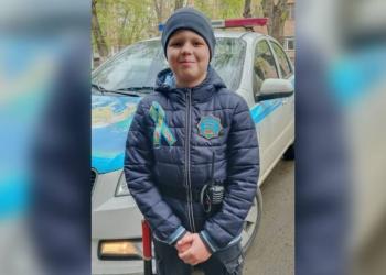 9-летний павлодарец мечтает стать полицейским