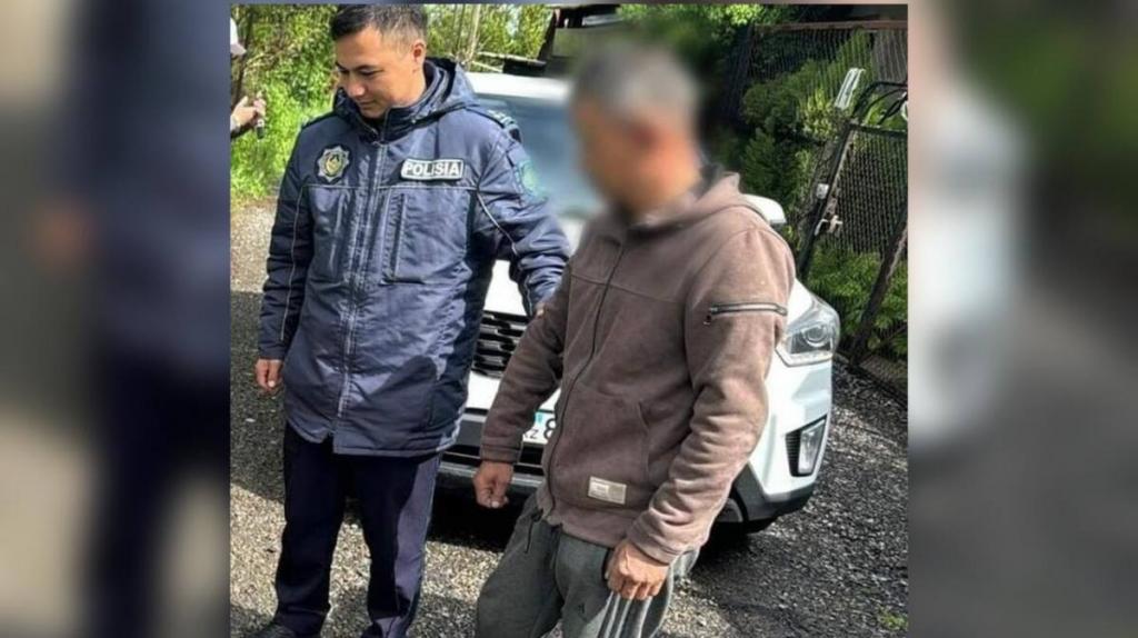 Вора-эпизодника задержали полицейские Алматинской области