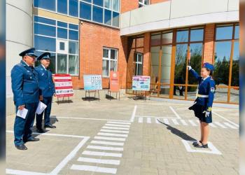 Лучших инспекторов движения среди школьников определили в Актобе