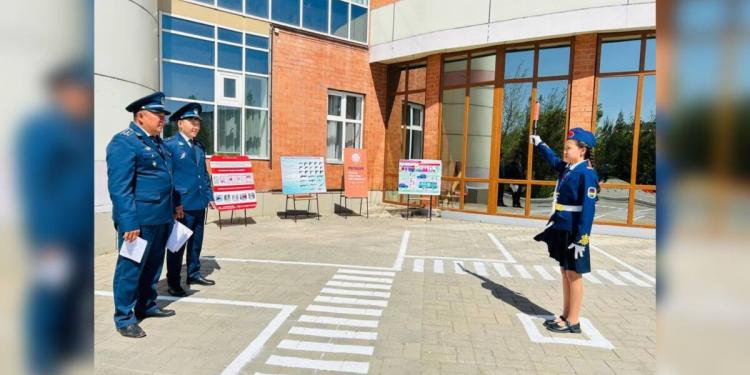 Лучших инспекторов движения среди школьников определили в Актобе