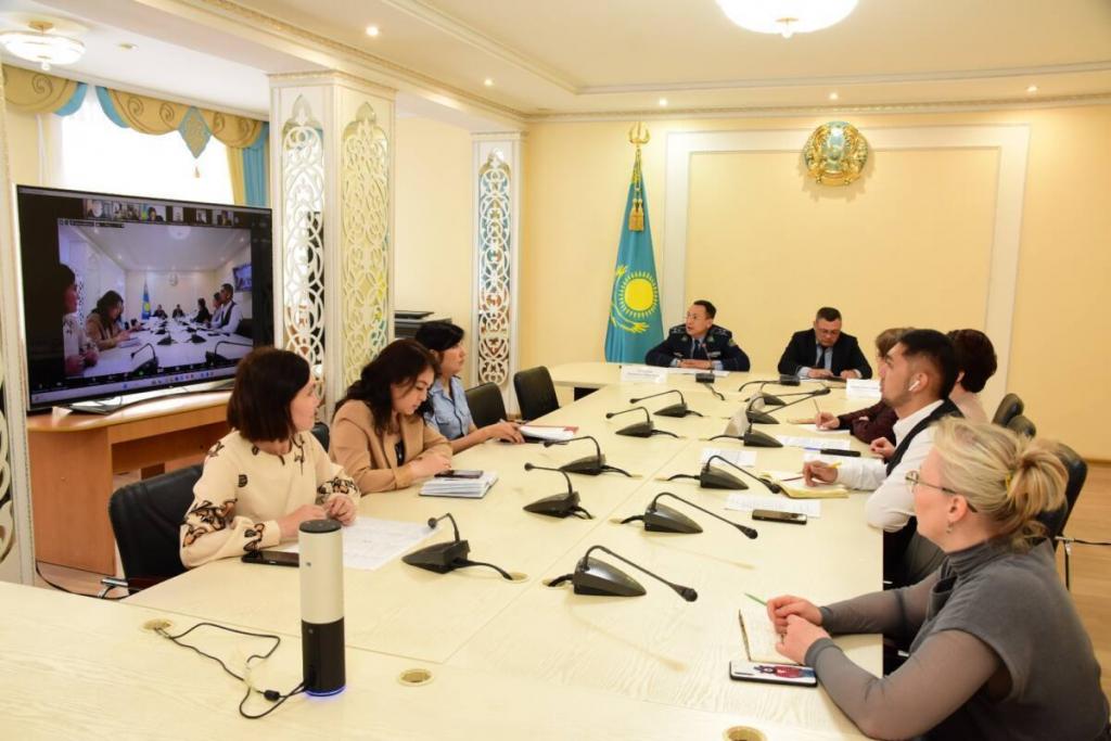 Итоги совместной работы полицейских и педагогов подвели в Карагандинской области
