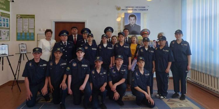Класс НВП имени Фарида Какабаева открыли в селе Павлодарской области