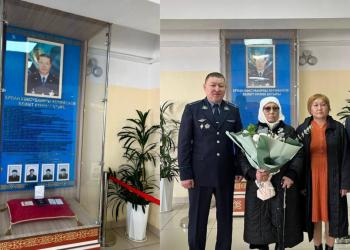 Класс НВП назвали именем героически погибшего сотрудника в Алматинской области