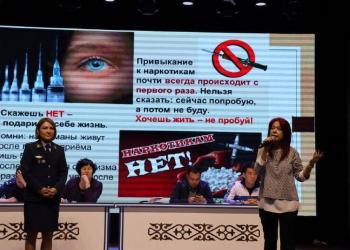 Мотивационная встреча под эгидой “Мы выбираем жизнь без наркотиков” прошла со школьниками в Жетысу
