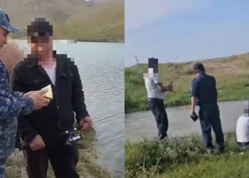 За нарушение правил рыболовства привлечены к ответственности 5 жителей Туркестанской области