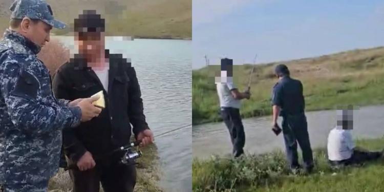 За нарушение правил рыболовства привлечены к ответственности 5 жителей Туркестанской области