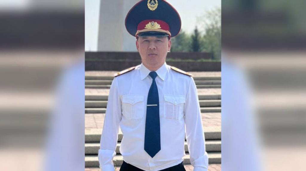 О детской мечте рассказал начальник местной полицейской службы УП города Павлодара