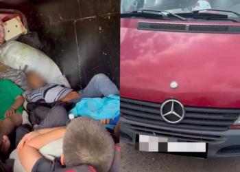 Пассажиров сверх нормы вез водитель на незаконно переоборудованном Mercedes