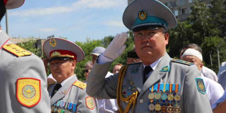Павлодарские полицейские поименно вспомнили коллег, погибших при исполнении служебных обязанностей