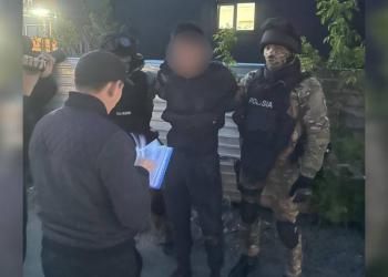 Радикал задержан полицейскими в Костанае