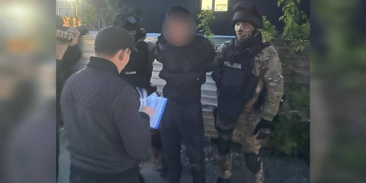 Радикал задержан полицейскими в Костанае