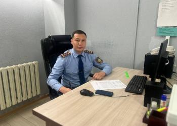 Спорт помогает справляться с напряженной работой полицейскому из Астаны