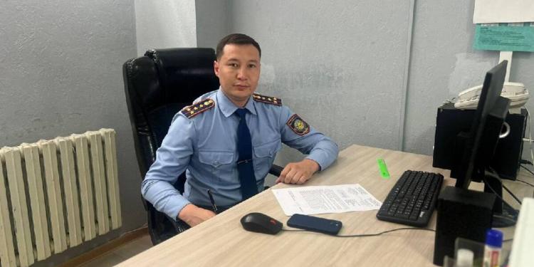 Спорт помогает справляться с напряженной работой полицейскому из Астаны