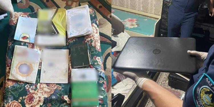 Подозреваемого в распространении материалов экстремистского характера задержали в Туркестанской области