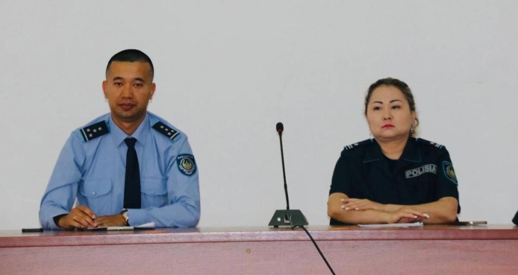 Профориентационную встречу с абитуриентами провели сотрудники павлодарской полиции