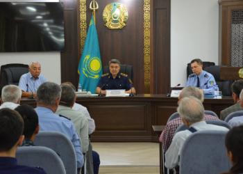 Отчетная встреча совета наставников состоялась в департаменте полиции СКО