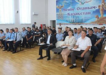 Вопросы укрепления общественного порядка обсудили депутаты и полицейские Кызылординской области