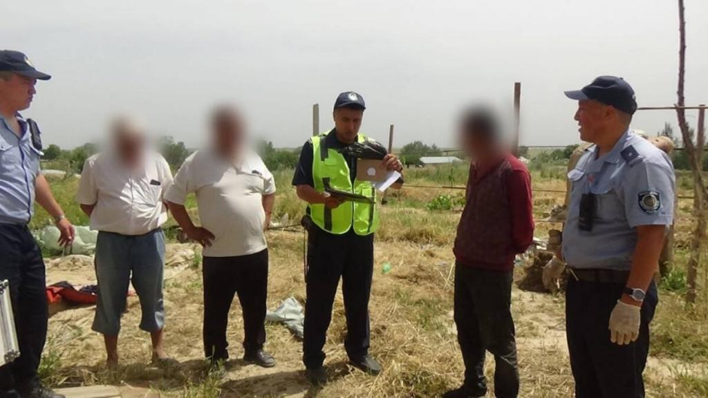 Сверток с марихуаной изъяла полиция у жителя Туркестанской области