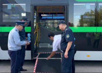 Около 400 нарушений ПДД водителями автобусов выявлено в Астане