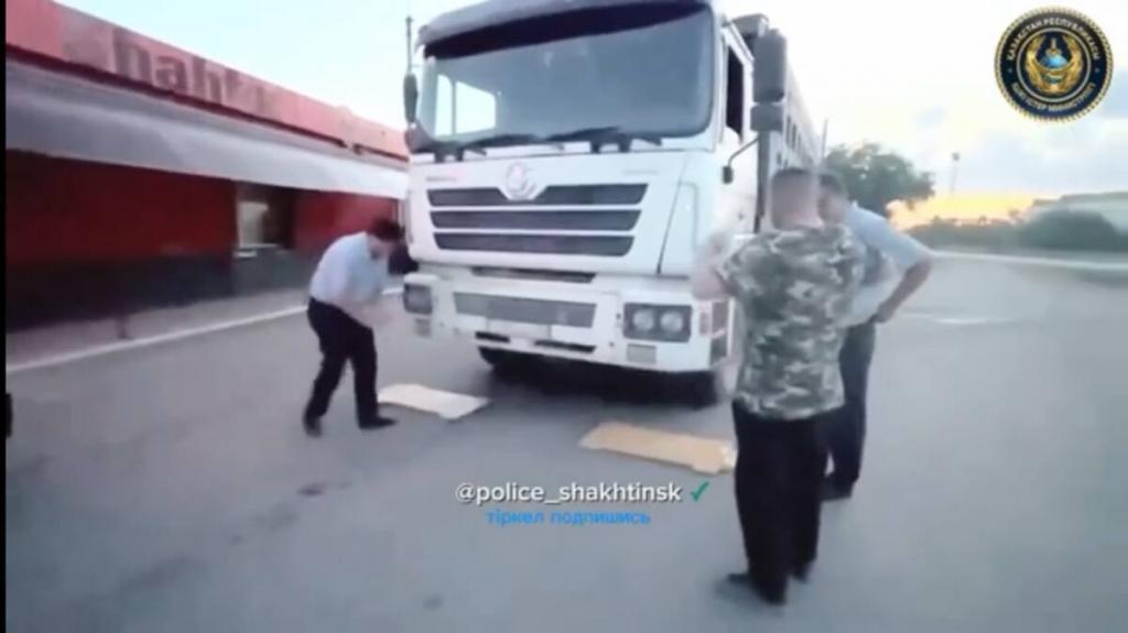 78 большегрузов с превышением весовых параметров выявлено за июнь в Карагандинской области