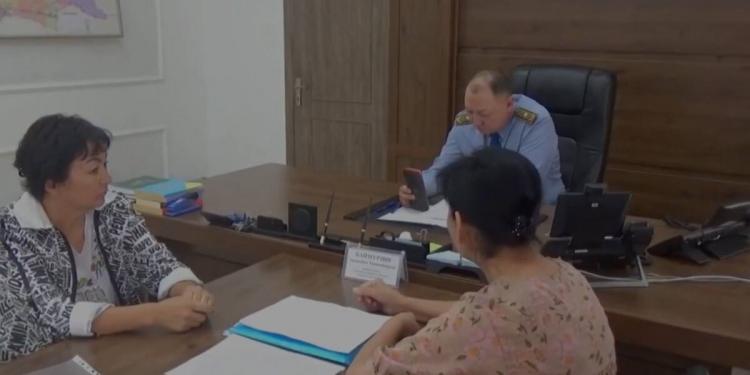 Более 200 граждан обратились с личными вопросами к начальнику ДП Жамбылской области